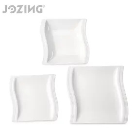 Wholesale Modern White Ceramic Dinnerware Set for Restaurant & Hotel